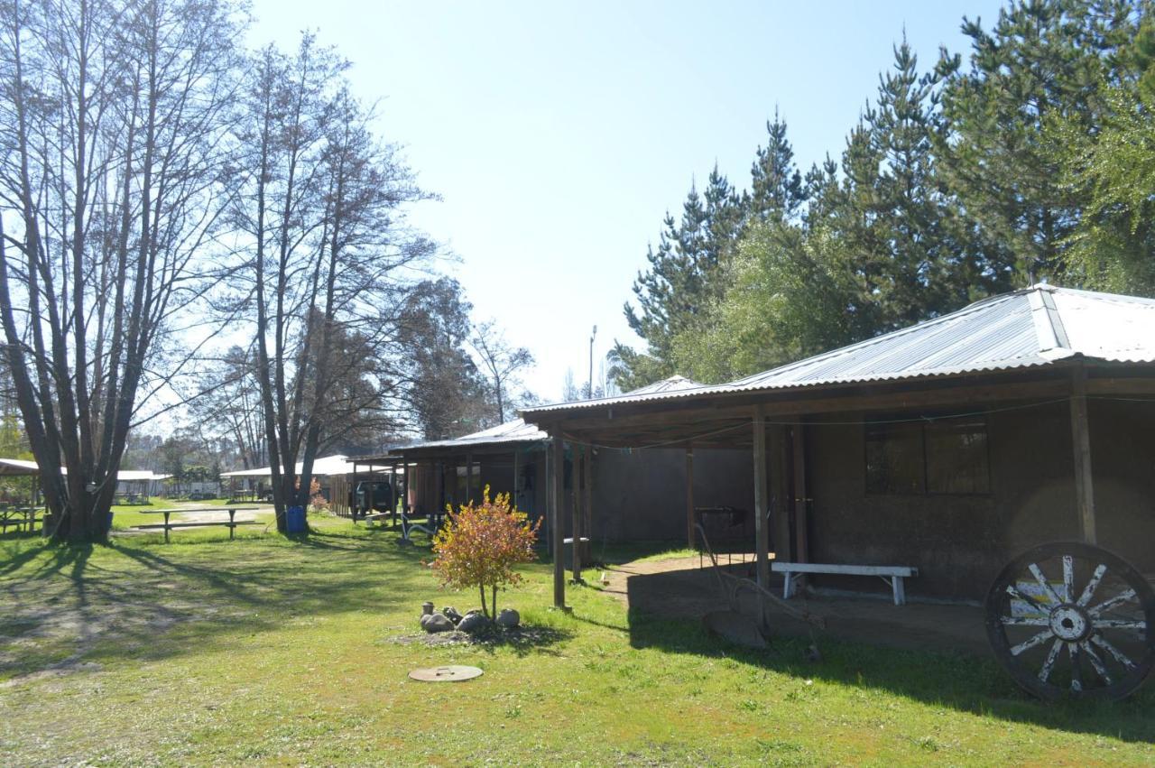 Coyunche Cabanas Y Camping Laja & San Rosendo מראה חיצוני תמונה